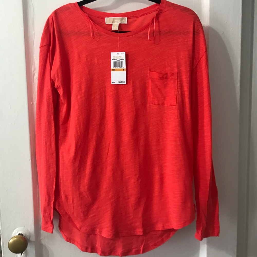 NWT Michael Kors long sleeve tee